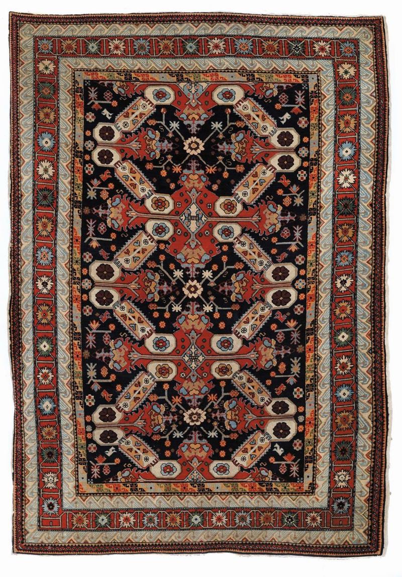 Tappeto caucasico Derbend, inizio XX secolo  - Auction Ancient Carpets - Cambi Casa d'Aste