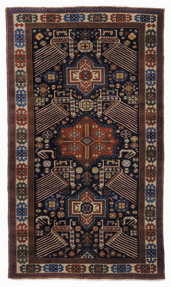 A Caucaso Akstafa long rug early 20th century. Good condition.