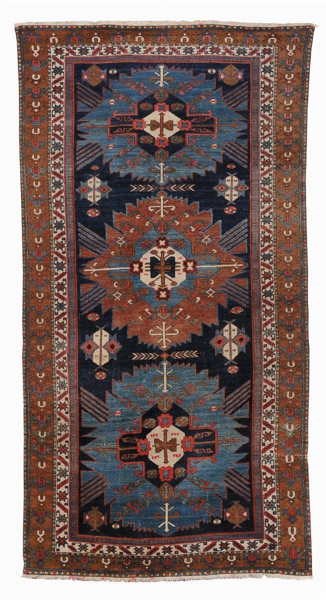 Tappeto caucasico Karabagh, fine XIX secolo  - Asta Antiquariato e Dipinti Antichi - Cambi Casa d'Aste