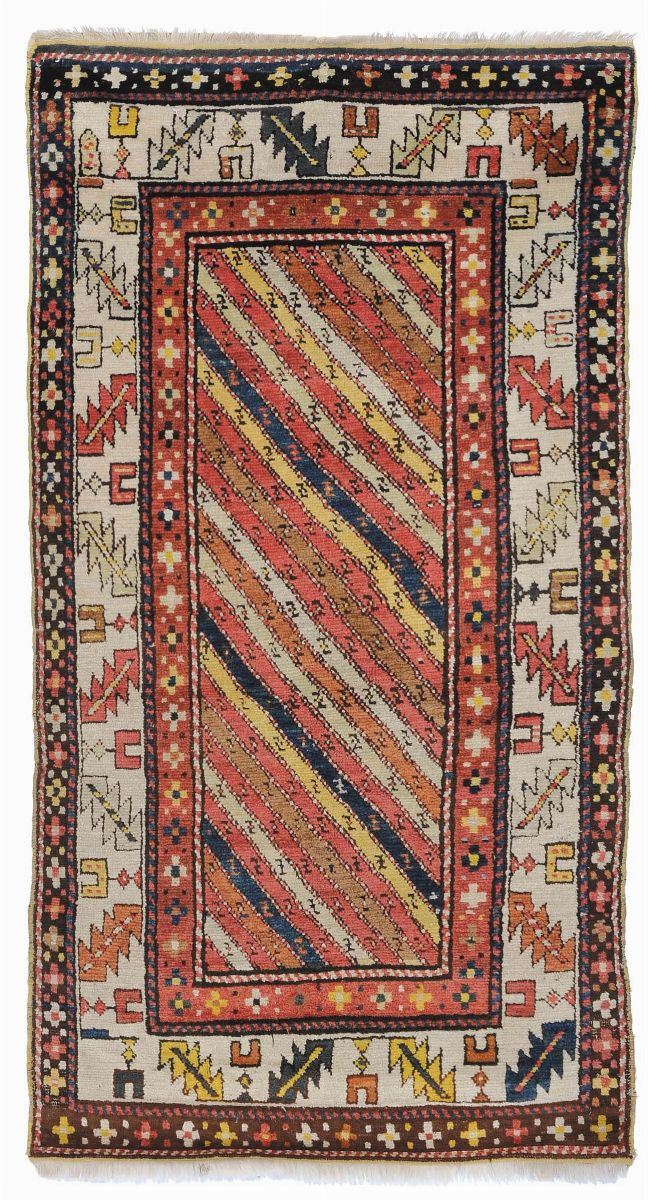Tappeto caucasico Gandje, inizio XX secolo  - Asta Antiquariato e Dipinti Antichi - Cambi Casa d'Aste