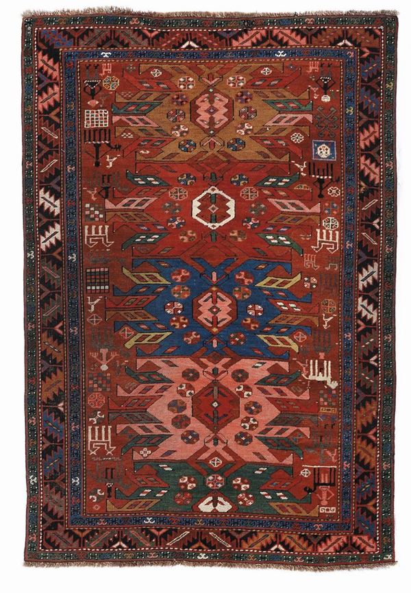 A Persia rug early 20th century.Good condition.