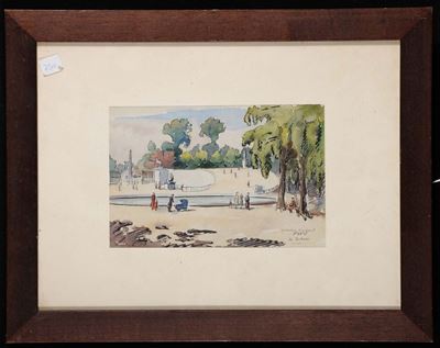 Anonimo Francese del XX Secololes Tulieries