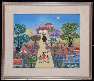 Mario Colombo (1907)scena Naif