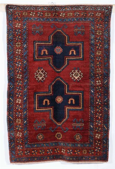 Tappeto Caucasico Kazak, Inizio XX Secolo