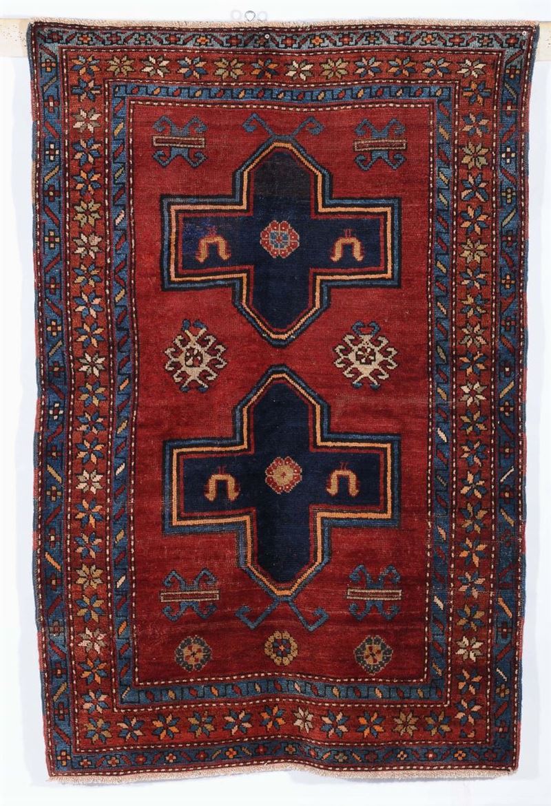 Tappeto caucasico Kazak, inizio XX secolo  - Auction Antiques and Old Masters - Cambi Casa d'Aste