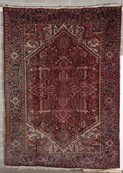 Tappeto Nord Ovest Persia Heritz, Inizio XX Secolo,