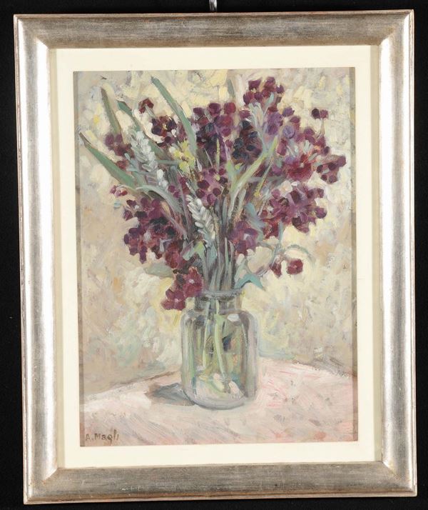 Augusto Magli (1890-1962) Vaso di fiori