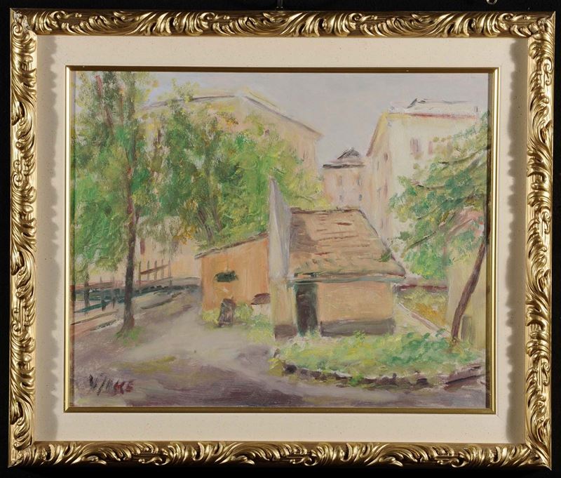 Giovanni Fasce (1936-2006) Villa Croce  - Asta Antiquariato e Dipinti Antichi - Cambi Casa d'Aste