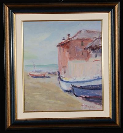 Giovanni Fasce (1936-2006)veduta Costiera