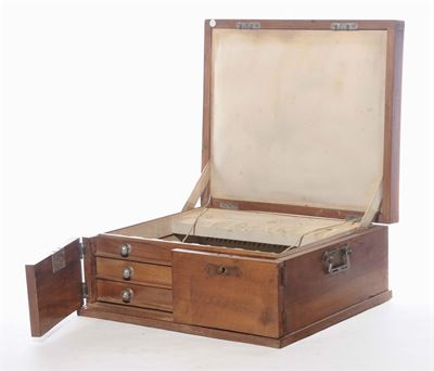 Grande Scatola Portaposate in Legno