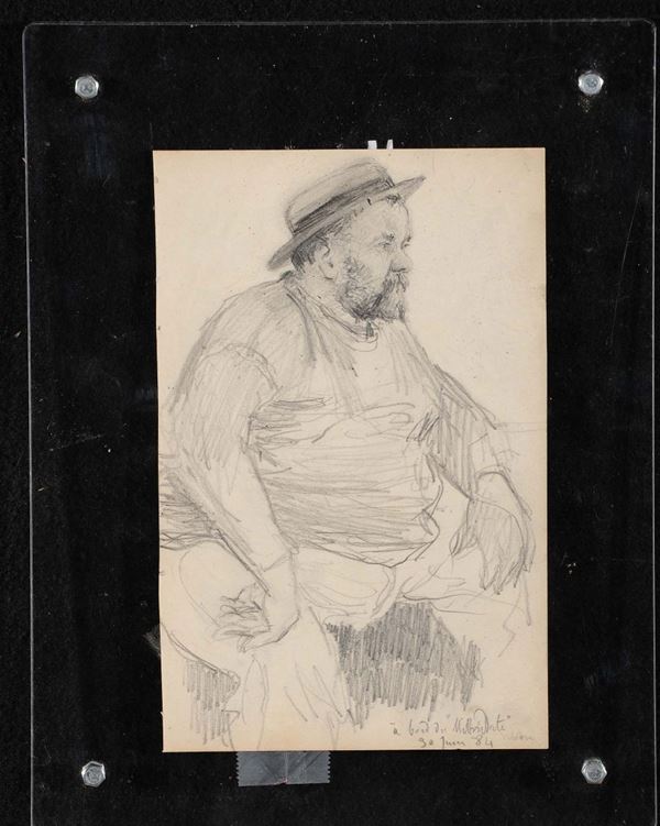 Anonimo del XIX secolo Ritratto maschile