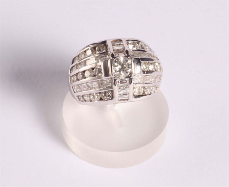 Anello a fascia  - Auction Silvers, Ancient and Comtemporary Jewels - Cambi Casa d'Aste