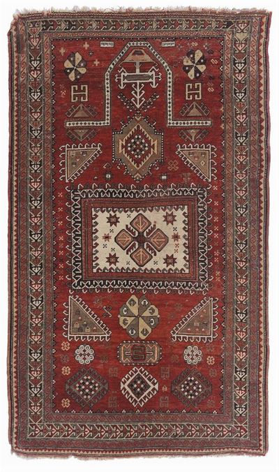 Tappeto Caucasico Shirvan, Fine XIX Secolo