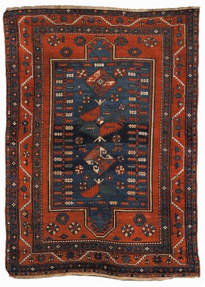 Tappeto Caucasico Kazak, Inizio XX Secolo