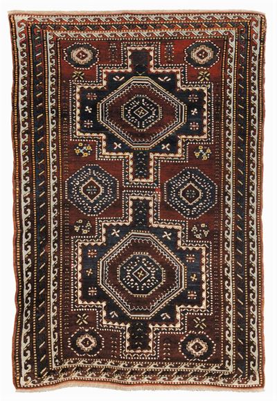 Tappeto Caucasico Kazak, Inizio XX Secolo