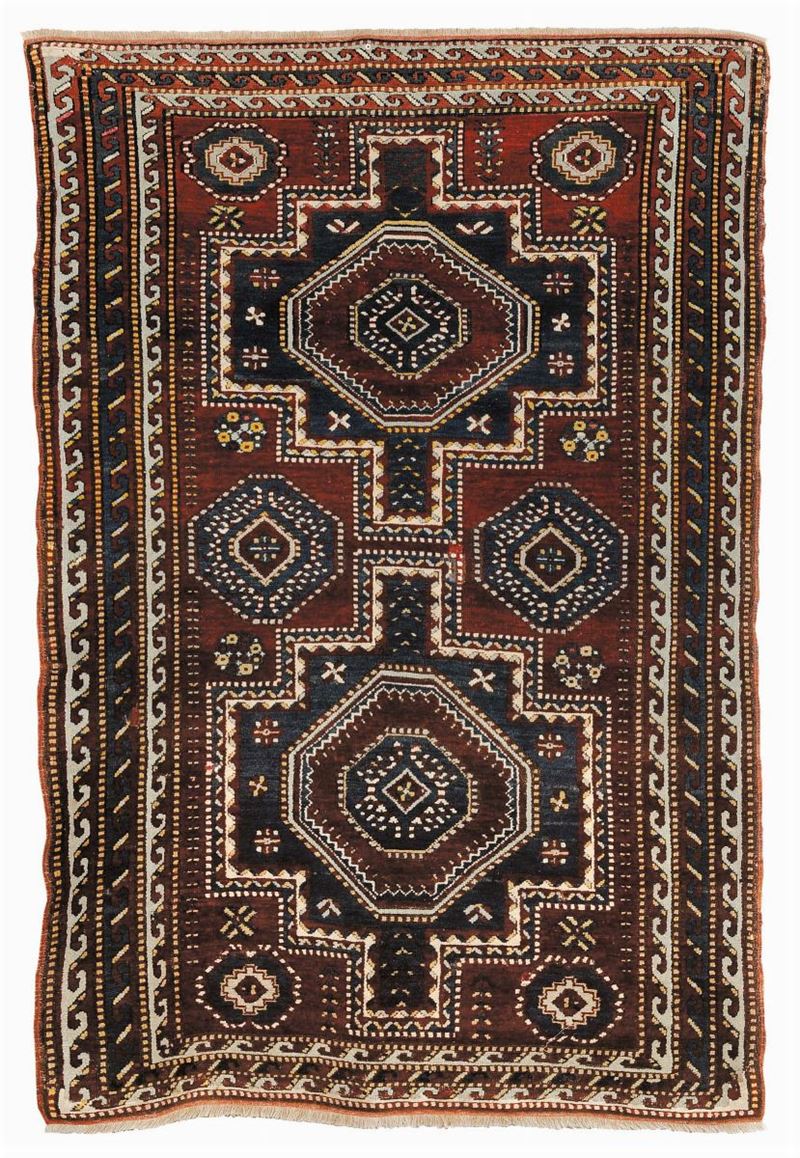 Tappeto caucasico Kazak, inizio XX secolo  - Auction Antiques and Old Masters - Cambi Casa d'Aste