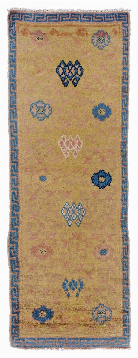 Passatoia cinese Ning-Xia, XIX secolo  - Auction Ancient Carpets - Cambi Casa d'Aste