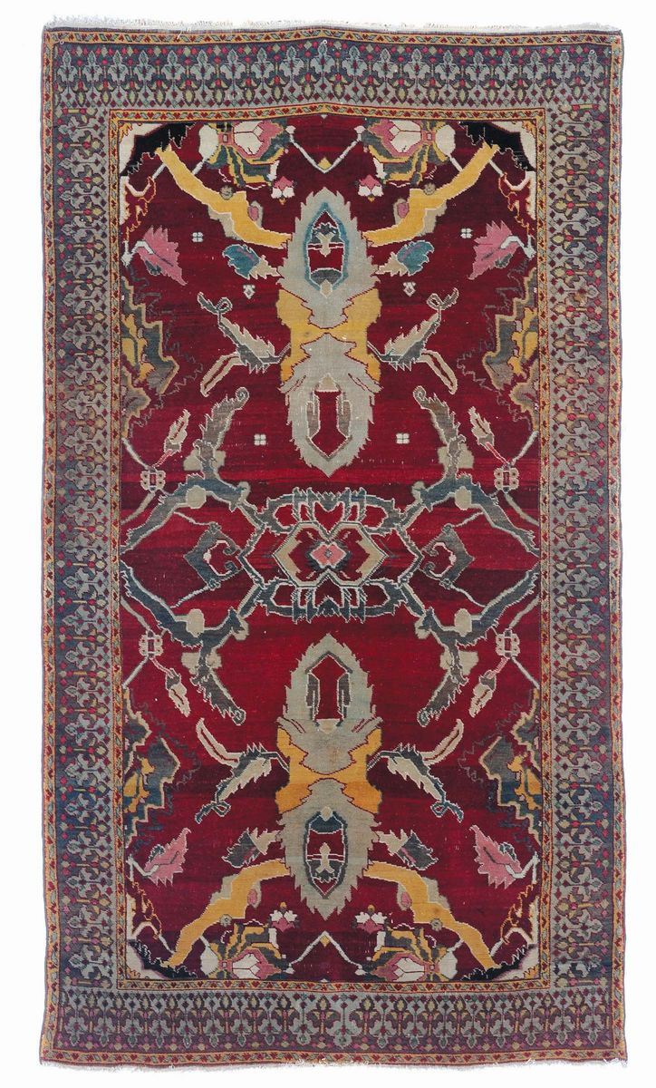 Tappeto indiano Agra, fine XIX secolo  - Auction Ancient Carpets - Cambi Casa d'Aste