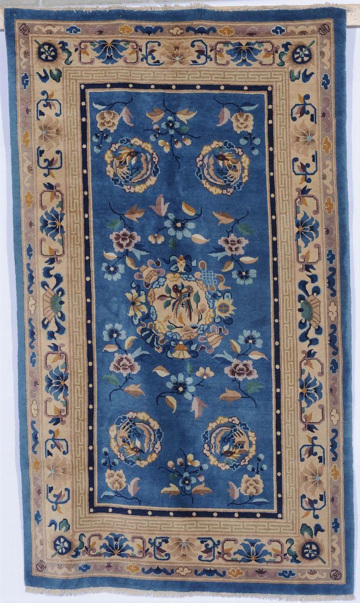 Tappeto cinese Pechino, XX secolo  - Auction Ancient Carpets - Cambi Casa d'Aste