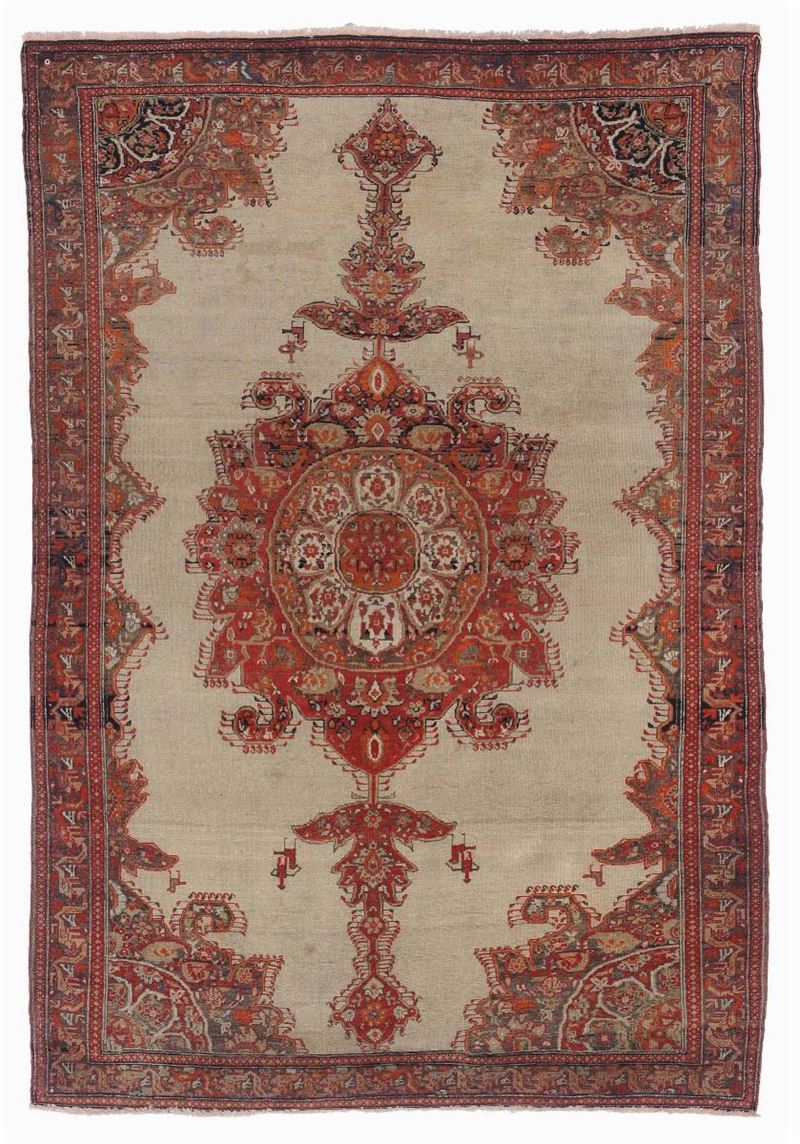 Tappeto persiano Mishan Malayer, fine XIX secolo  - Auction Ancient Carpets - Cambi Casa d'Aste