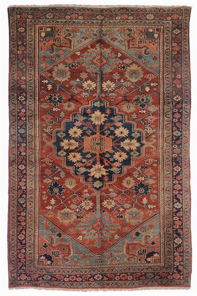 Tappeto Nord Ovest Persia Heritz, Fine XIX Secolo