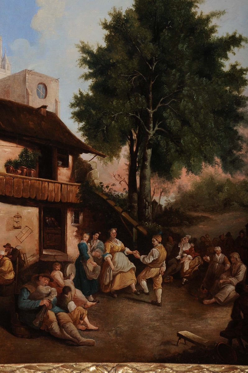 Pietro Domenico Oliviero (1672-1754/55), Attribuito Afesta Campestre