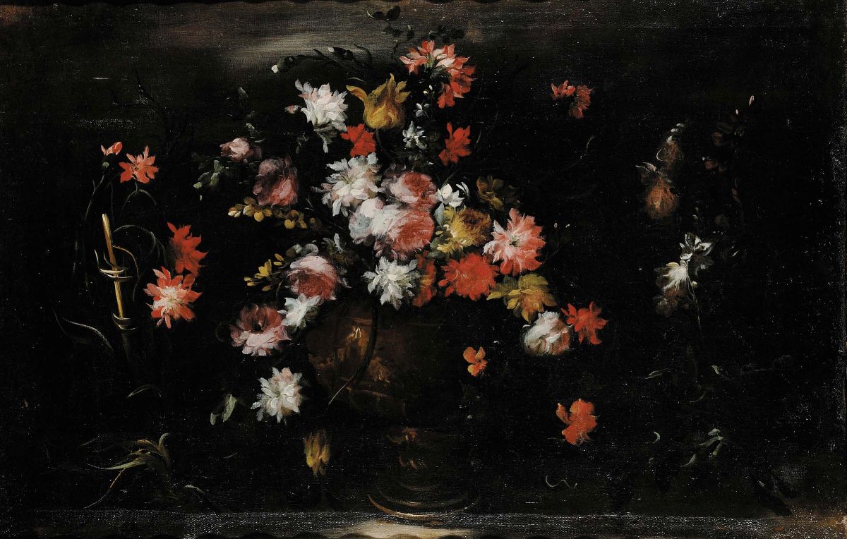 Elisabetta Marchioni (XVII-XVIII)natura Morta con Fiori Natura Morta con Fiori