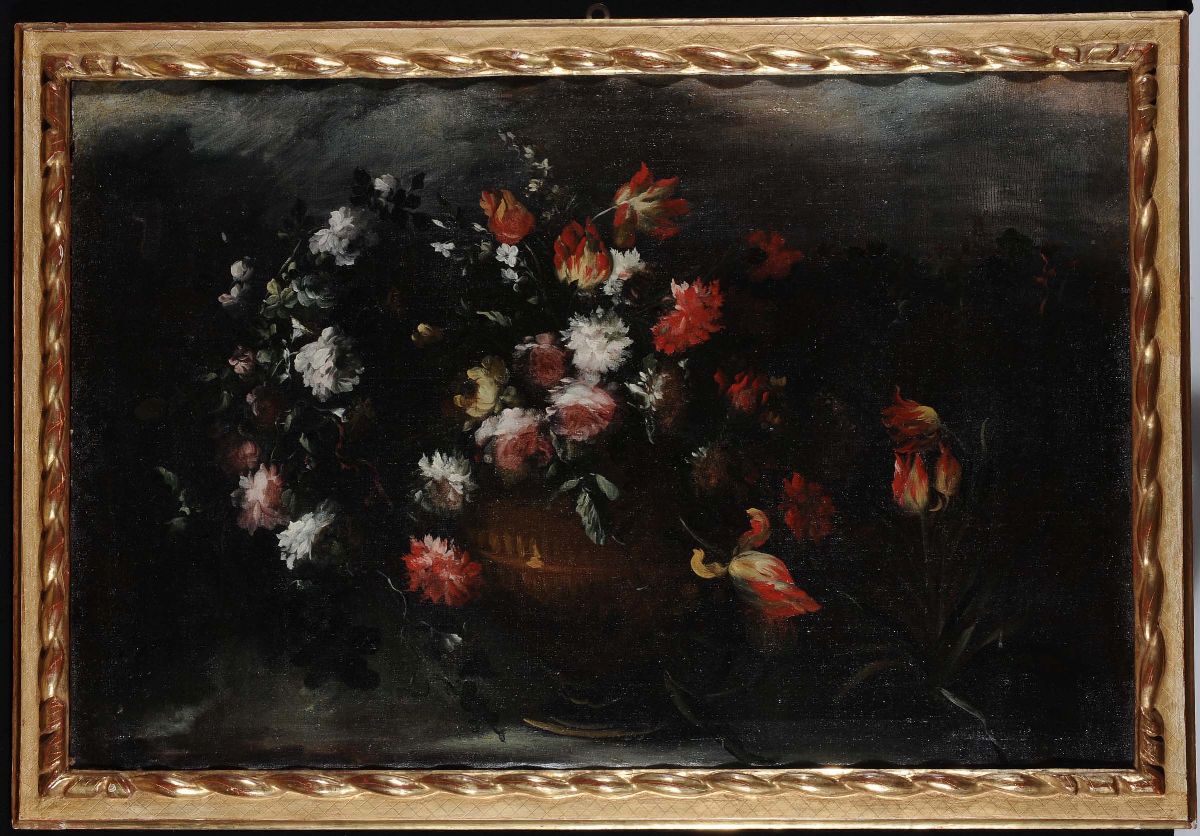 Elisabetta Marchioni (XVII-XVIII)natura Morta con Fiori Natura Morta con Fiori