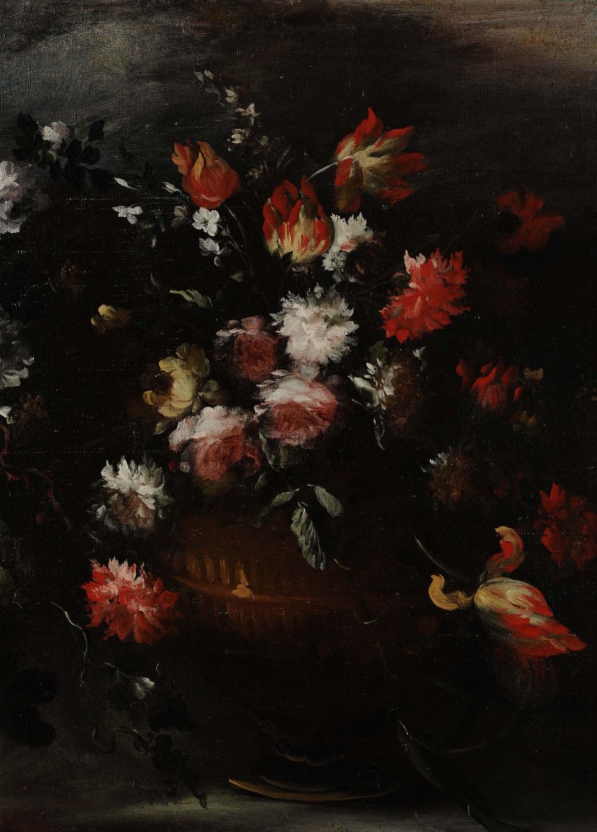 Elisabetta Marchioni (XVII-XVIII)natura Morta con Fiori Natura Morta con Fiori