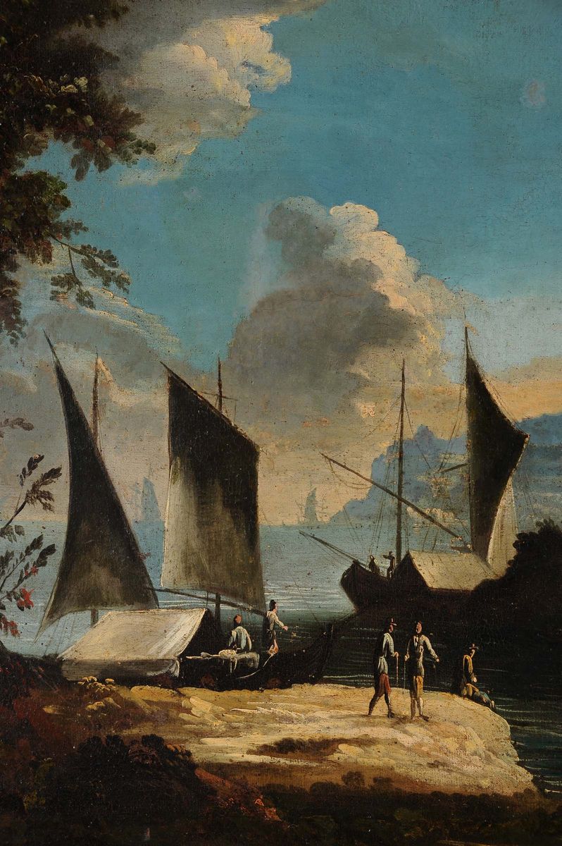 Paolo Anesi (1697-1773), Attribuito Apaesaggio Fluviale Paesaggio Fluviale