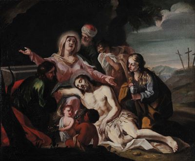 Scuola Napoletana del XVIII Secolodeposizione