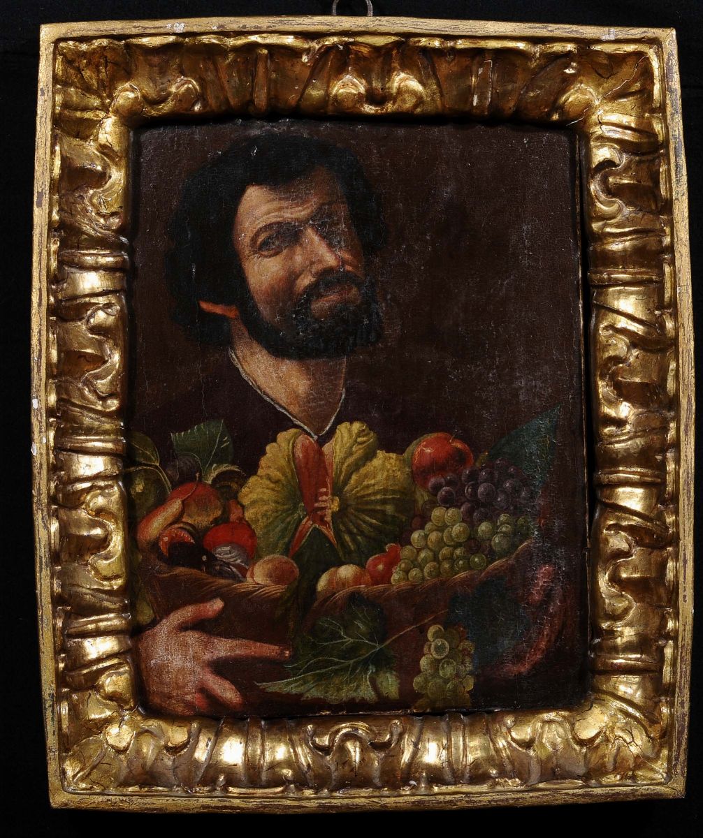 Bartolomeo Cavarozzi (C.1590-1625) e Giovanni Battista Crescenzi (1577-1635), Attribuito Auomo Ba...