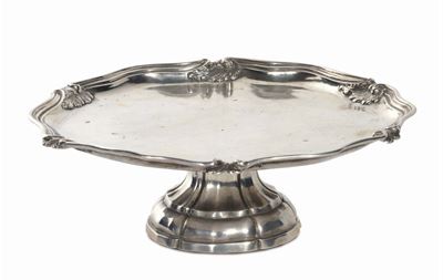 Alzata in Argento, Torino XVIII Secolo