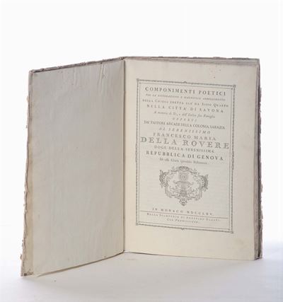 Componimenti Poetici Offerti a Francesco Maria della Rovere