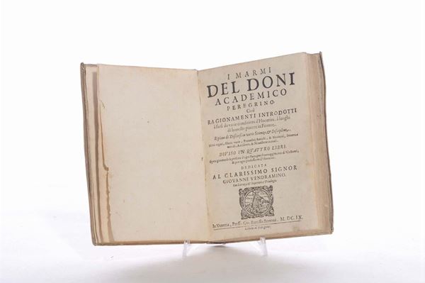 Doni, 1609 I marmi del Doni accademico