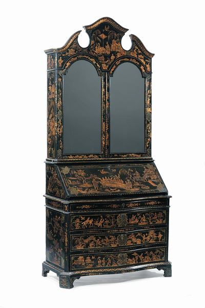Trumeau Laccato a Chinoiserie, XVIII Secolo