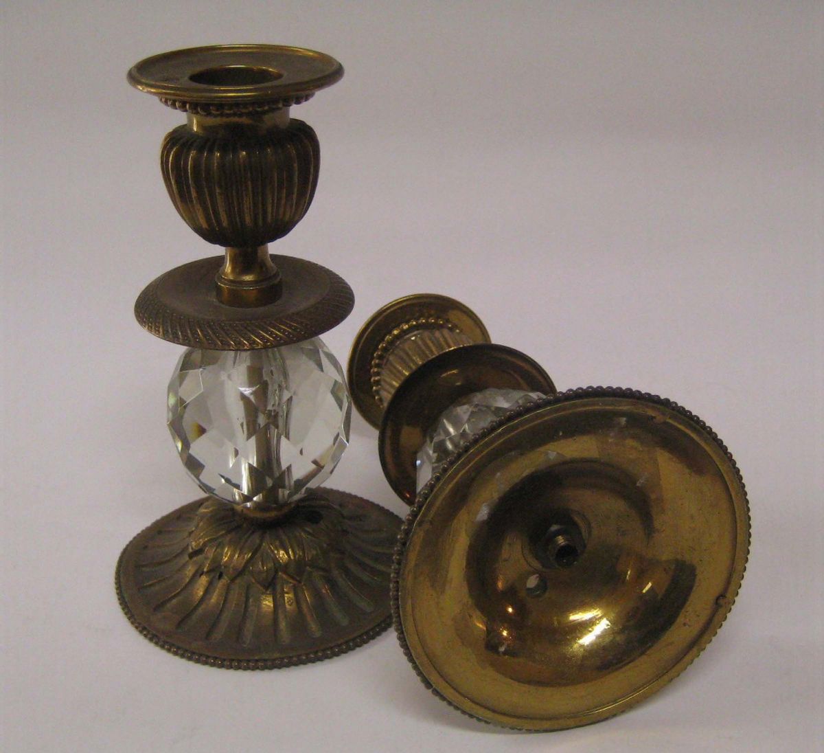 Candelieri in Bronzo e Vetro