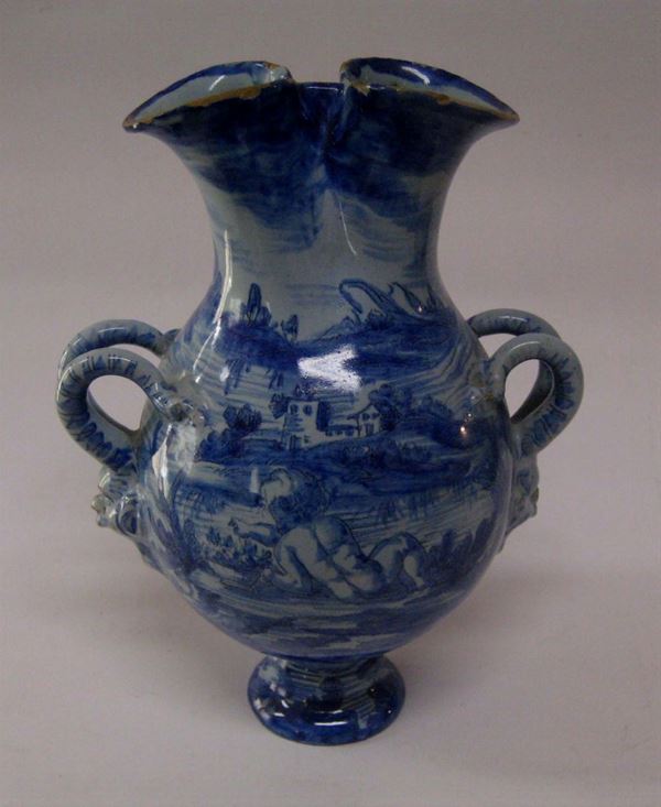 Fioriera in ceramica, XIX secolo