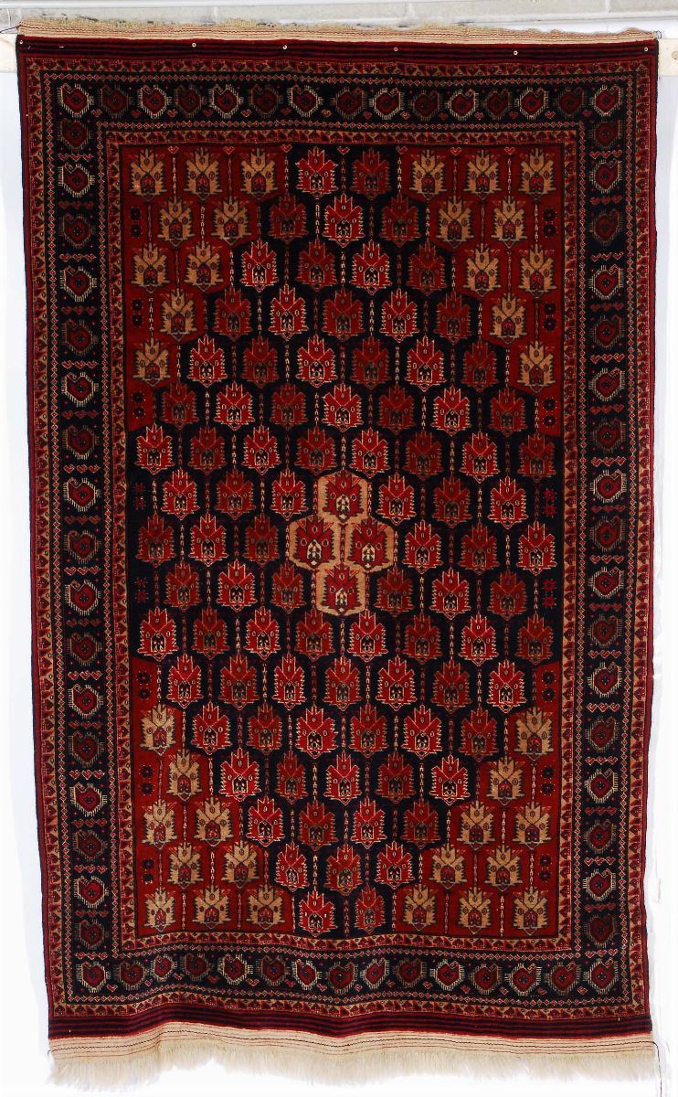 Tappeto turkmeno, metà XX secolo  - Auction Ancient Carpets - Cambi Casa d'Aste