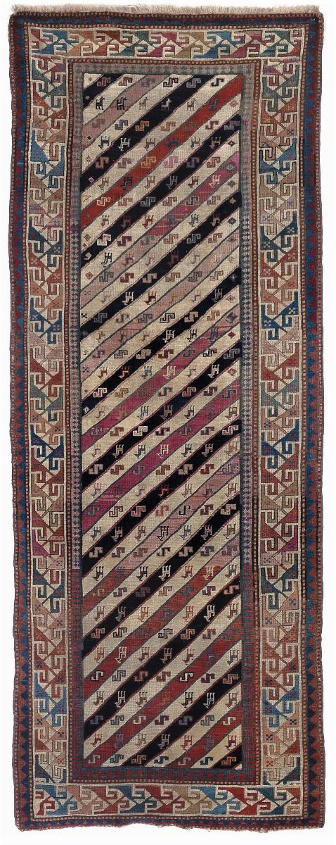 Tappeto caucasico Gandje, fine XIX secolo  - Auction Ancient Carpets - Cambi Casa d'Aste