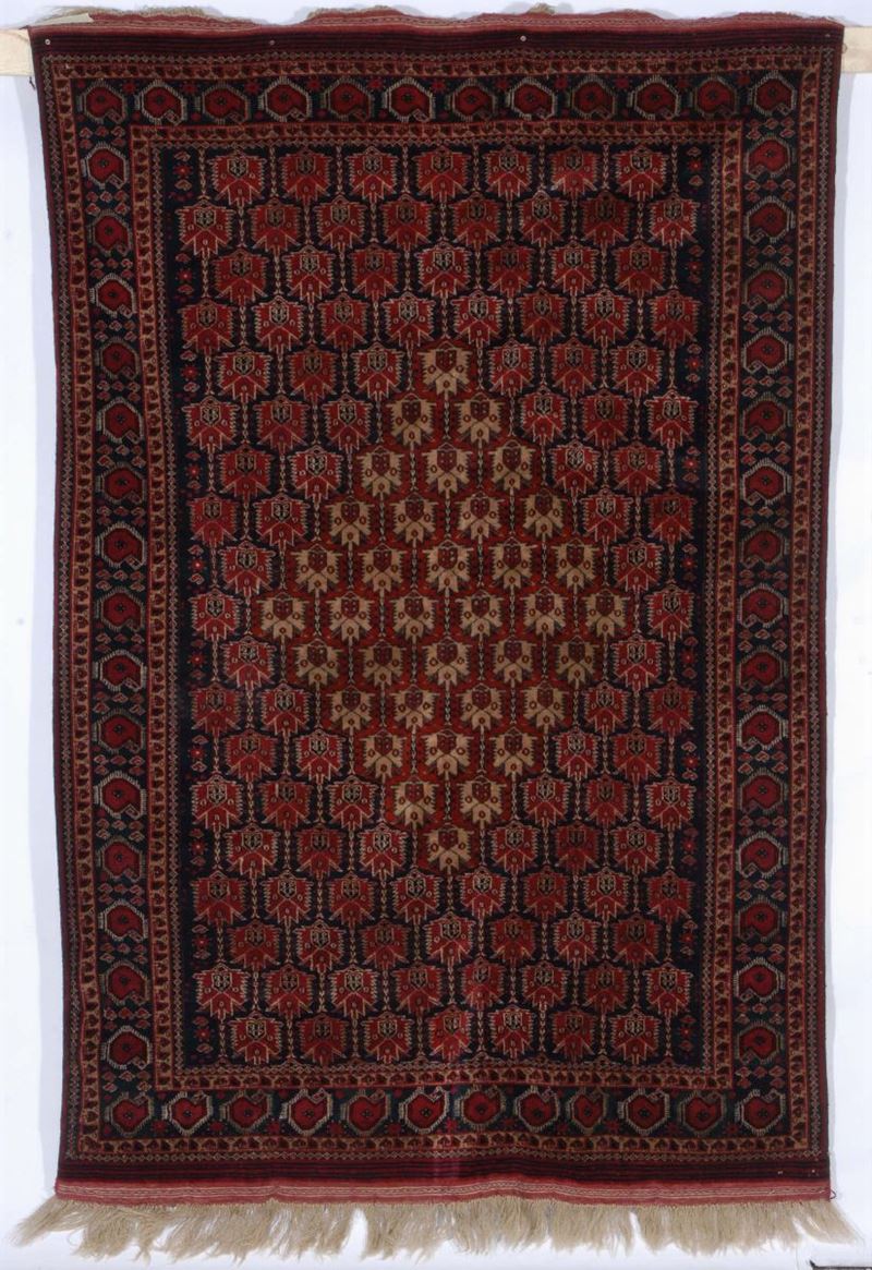 Tappeto Turkmeno, metà XX secolo  - Auction Ancient Carpets - Cambi Casa d'Aste