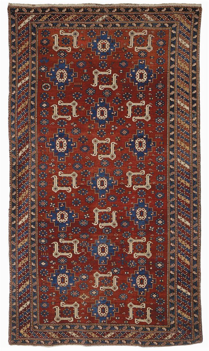 Tappeto caucasico Shirwan, fine XIX secolo  - Auction Ancient Carpets - Cambi Casa d'Aste
