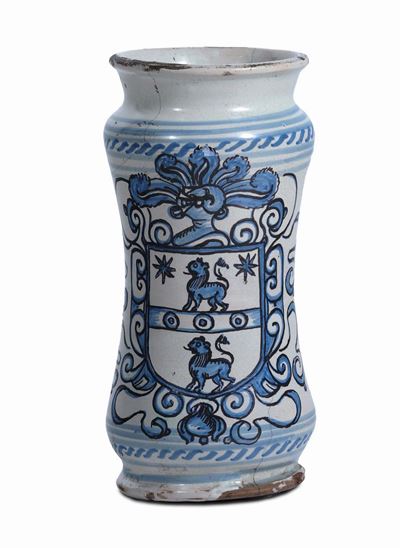 Albarello in Maiolica, la Terza XVIII Secolo