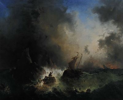 Anonimo del XIX Secolonaufragio