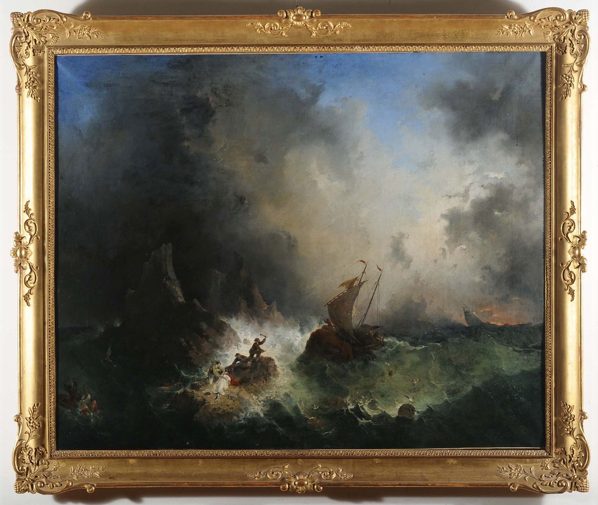 Anonimo del XIX Secolonaufragio