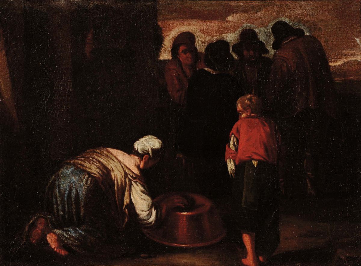 Scuola del XVII Secoloscene Paesane