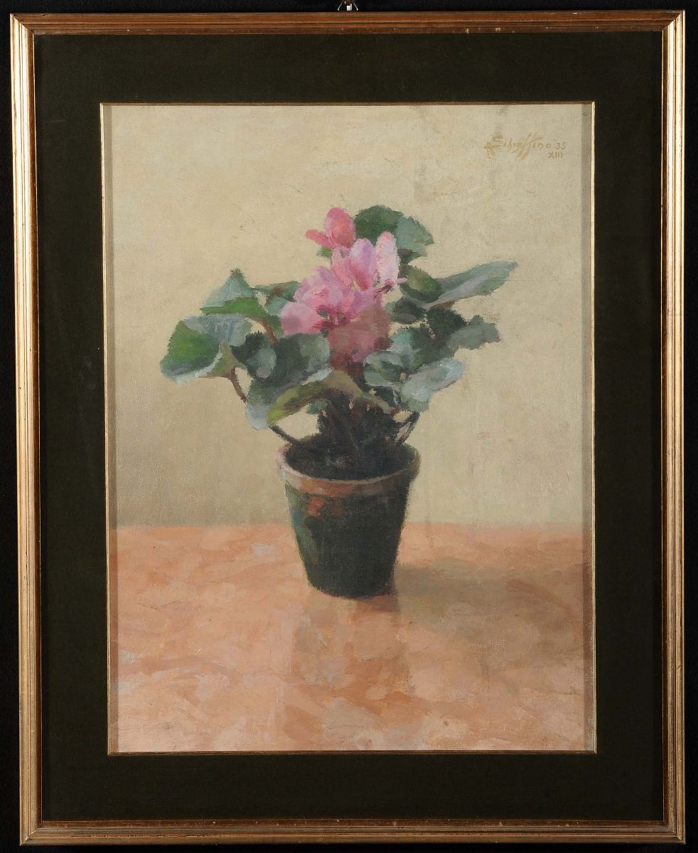 Antonio Schiaffino (1879-1968)ciclamini, 1935