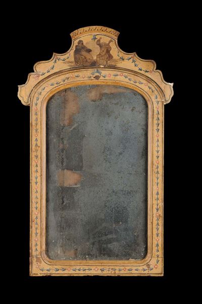 Specchierina in Legno Laccato, Venezia XVIII Secolo