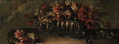 Gasparo Lopez Detto dei Fiori (1650-1732), Cerchia Dinatura Morta