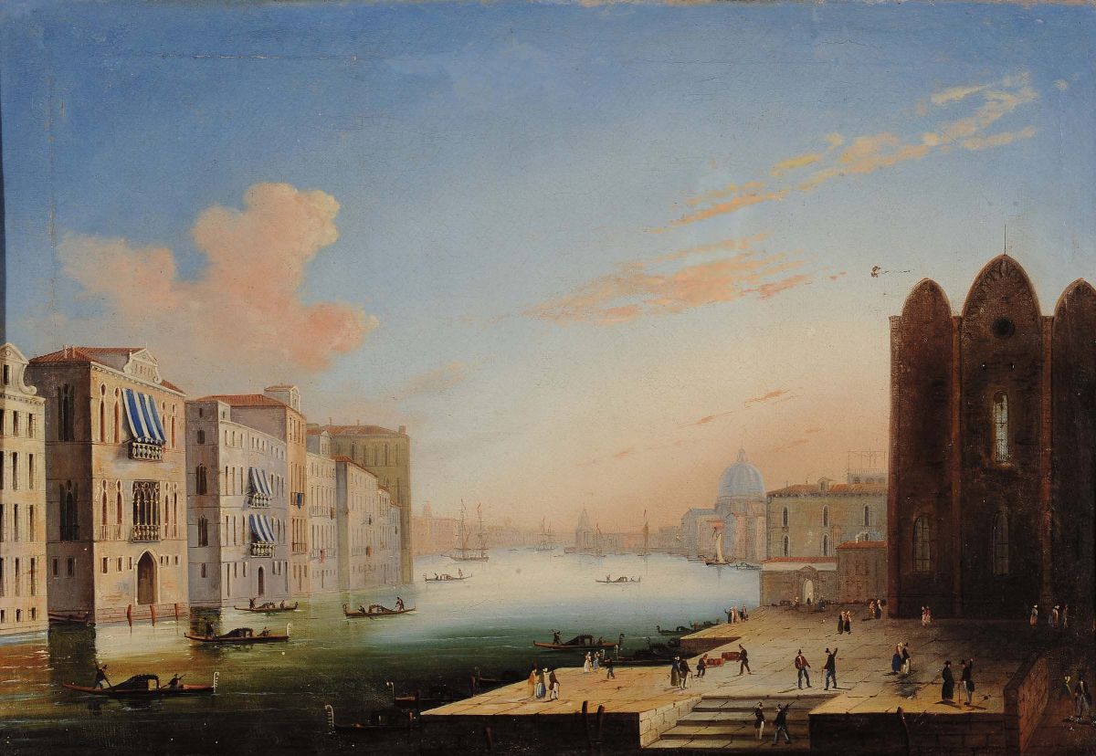 Scuola del XVIII Secolovedute di Venezia